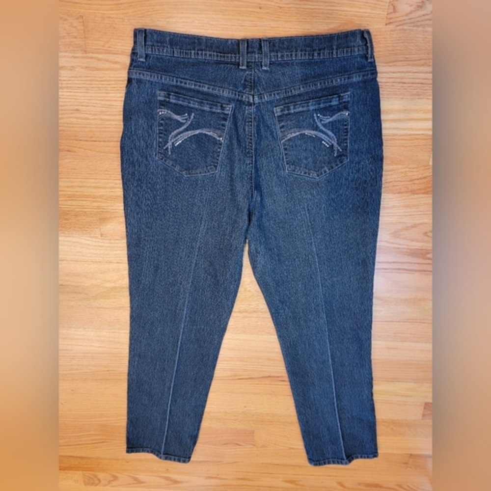 Vintage Gloria Vanderbilt Women's Jeans Size 14 28" Inseam - Picture 2 of 7